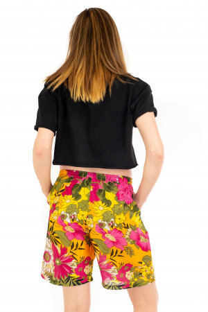 Pantaloni scurti - Motive florale [3]