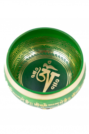 Singing Bowl cu simboluri tibetane - Marime Mare 17 cm - Model 1 [1]