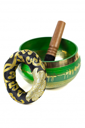 Singing Bowl cu simboluri tibetane - Marime Mare 17 cm - Model 1 [0]