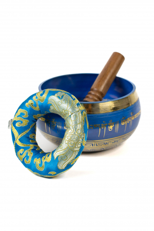 Singing Bowl cu simboluri tibetane - Marime Mare 17 cm - Model 3 [0]