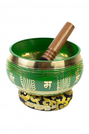 Singing Bowl cu simboluri tibetane - Marime Mare 17 cm - Model 5 [3]