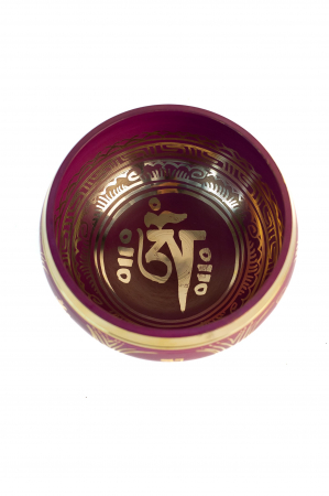 Singing Bowl cu simboluri tibetane - Marime Medie 13 cm - Model 30 [1]