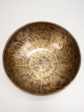 Singing Bowl Tibetan Autentic Forjat manual - Full Moon, 25 cm, 1,907 Kg [4]