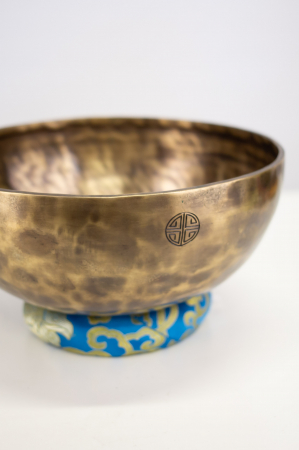 Singing Bowl Tibetan Autentic Forjat manual - Full Moon, 25 cm, 1,907 Kg [1]