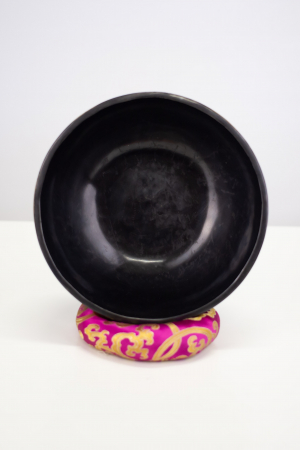 Singing Bowl Tibetan Autentic Forjat manual - Black & Gold Harmony  20 cm, 1,293 kg [2]
