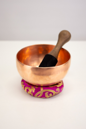 Singing Bowl Tibetan Autentic Forjat manual - Copper Color 16 cm, 0,716 kg [3]