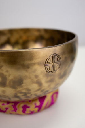 Singing Bowl Tibetan Autentic Forjat manual - Full Moon, 20 cm, 1,043 Kg [3]
