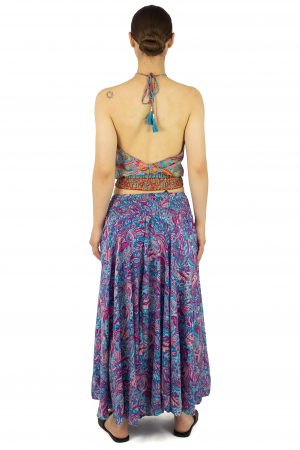 Top din material fluid cu imprimeu floral - Model 14 [5]