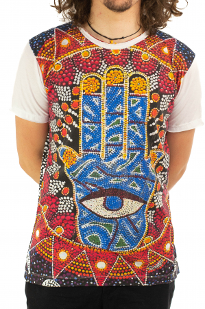 Tricou Hamsa Hand of Fatima - Marime M [0]