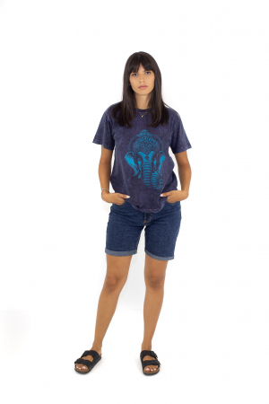 Tricou de vara Ganesha - Albastru [1]