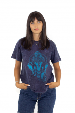 Tricou de vara Ganesha - Albastru [0]