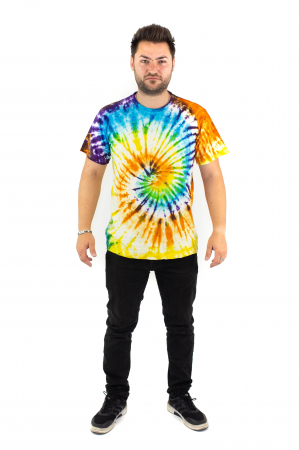 Tricou de vara tie dye - Multicolor [1]