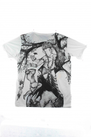 Tricou hippie - Protect Nature - Alb - marime L [1]