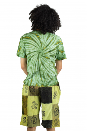 Tricou Tie-Dye - Verde - Model 8 [2]