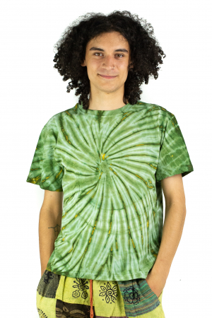 Tricou Tie-Dye - Verde - Model 8 [0]