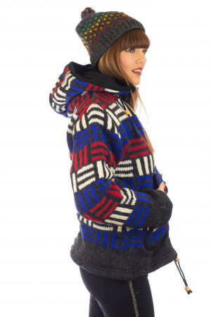 Jacheta de lana - Winter Maze [3]
