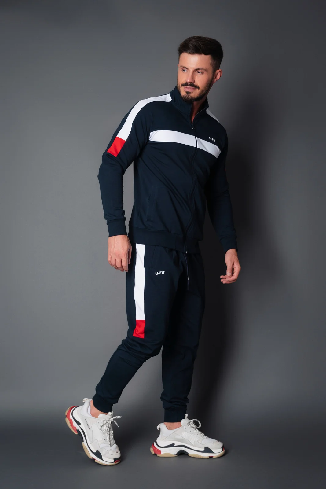 Trening Bumbac Glen Navy