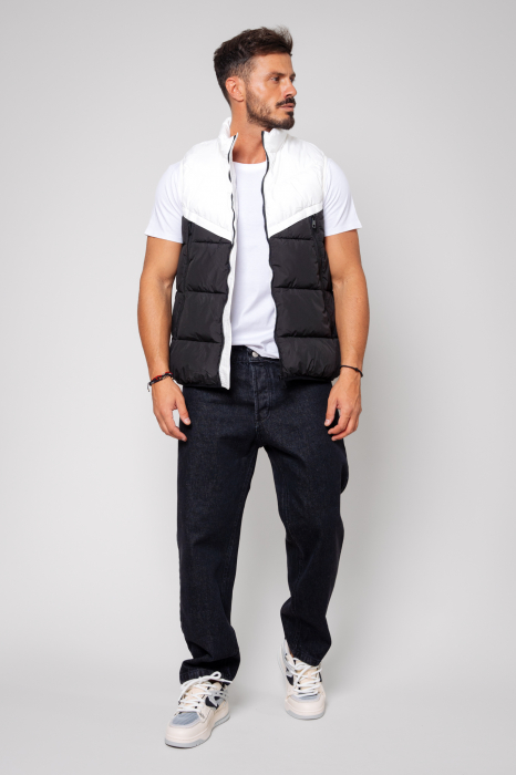 Blugi lungi din denim Black III [4]