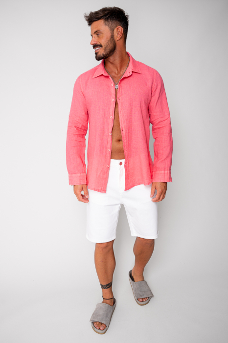 Aqua Dry Short White Cotton Jeans [2]