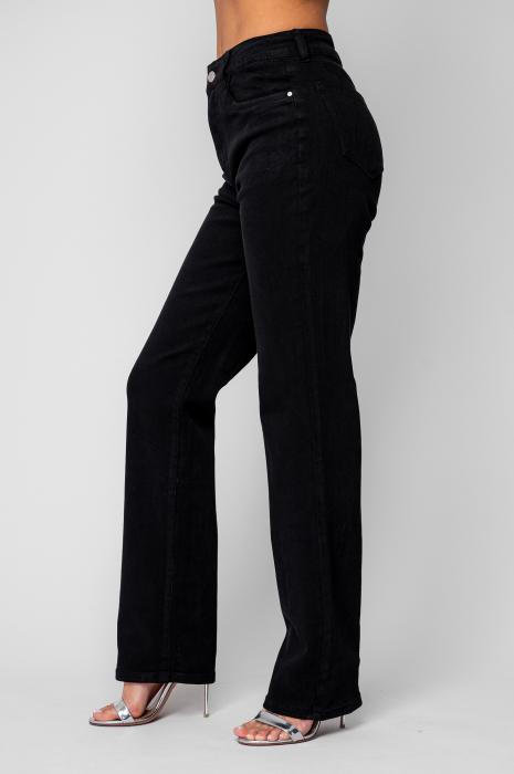 Blugi elastici regular Black [2]