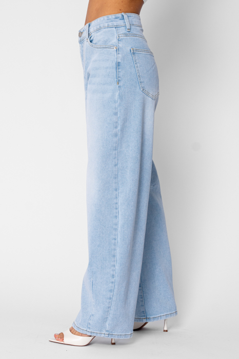 Baggy Light Blue elastic jeans [3]