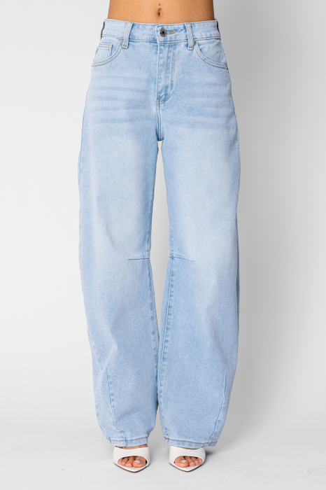 Baggy Light Blue elastic jeans [2]