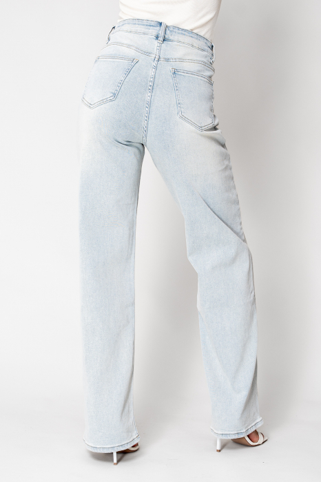 Light Blue stretch denim jeans [10]