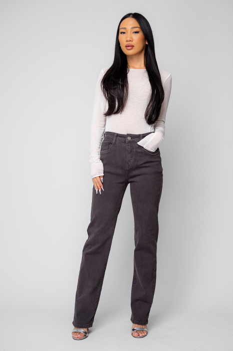 Blugi elastici regular Grey Anthracite [5]