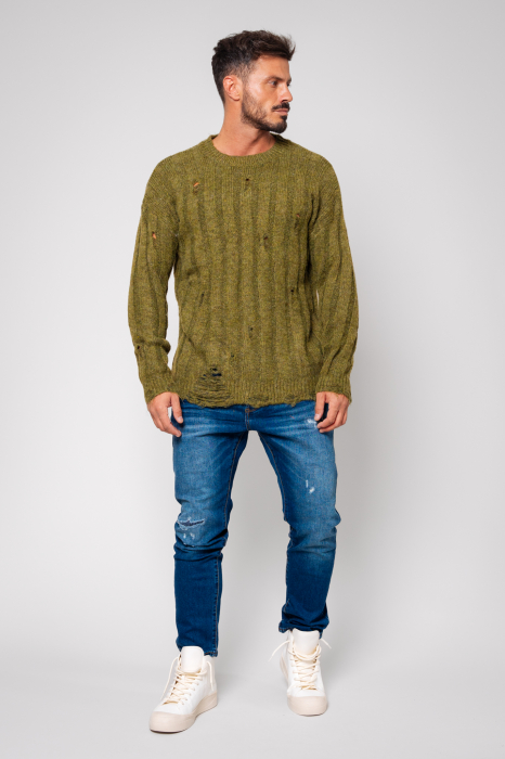 Long denim jeans Dark Blue [4]