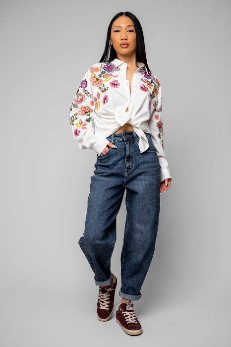 Blugi lungi elastici Dark Blue [4]