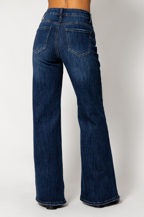 Dark Blue denim long jeans [3]