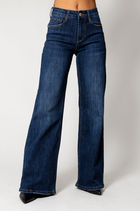 Dark Blue denim long jeans [1]