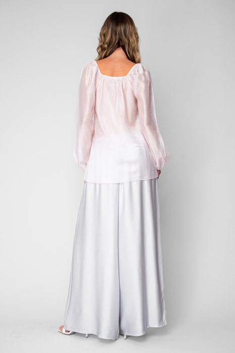 Bluza femei cu volane Pink [3]