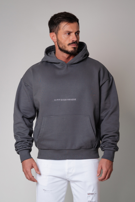Hanorac Ultra Heavy Oversized Grey Anthracite [2]