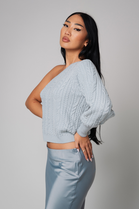 Knitted Blouse Grey [2]