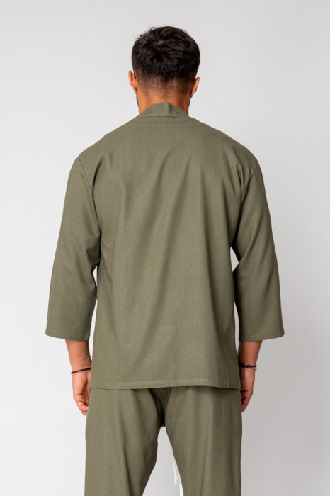 Bluza Tulum Jacheta tip kimono Kaki [2]