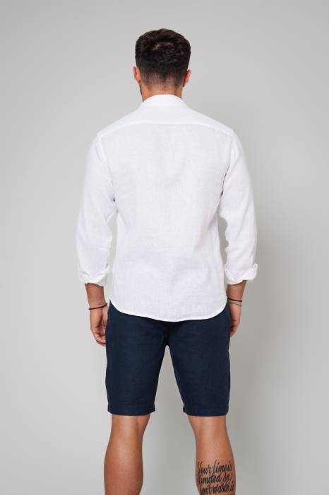 Camasa dIn 100% In White New [3]