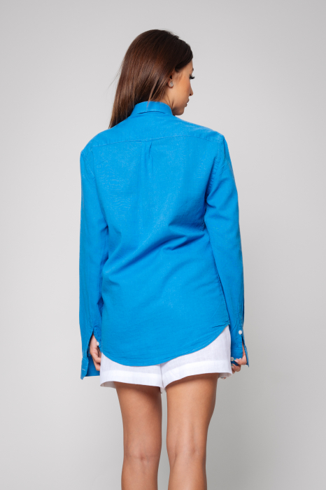 Green Women's Shirt Royal Blue [3]