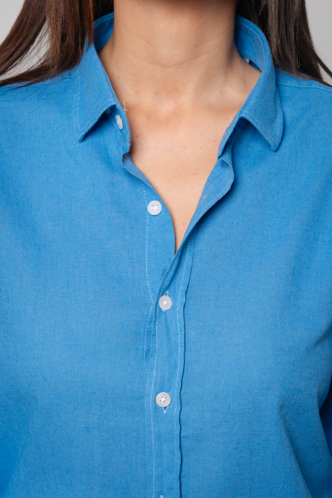 Green Women's Shirt Royal Blue [4]