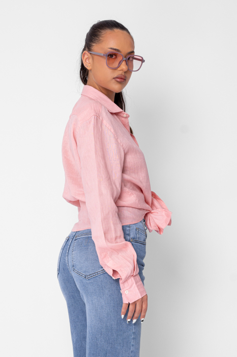 Camasa Boyfriend dIn 100% In Rose [4]
