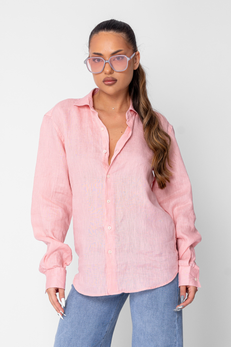 Camasa Boyfriend dIn 100% In Rose [2]