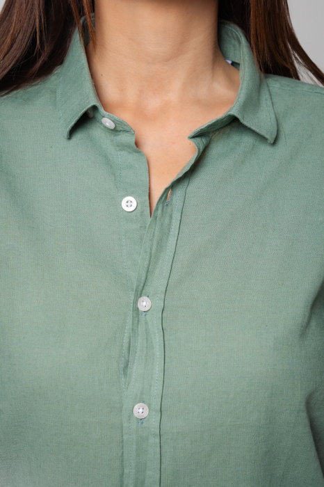 Green Women's Shirt Olive [4]