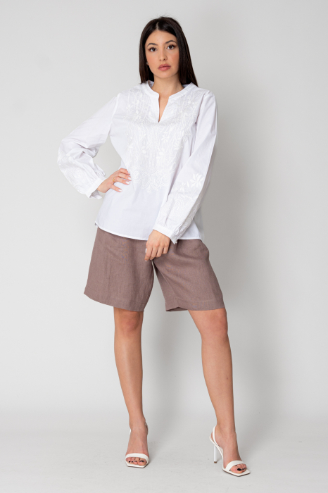 Shirt with long sleeves type IE with Off White embroidery [4]