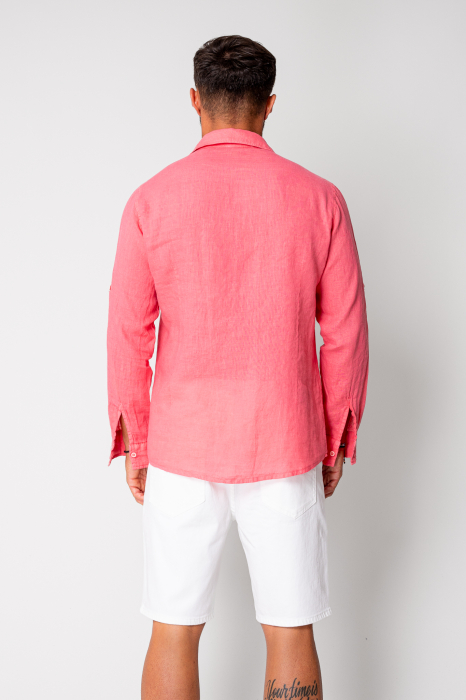 Camasa din 100% In Coral [3]