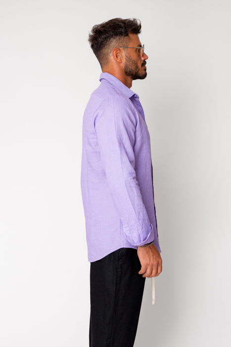 Camasa din 100% In Mauve [2]