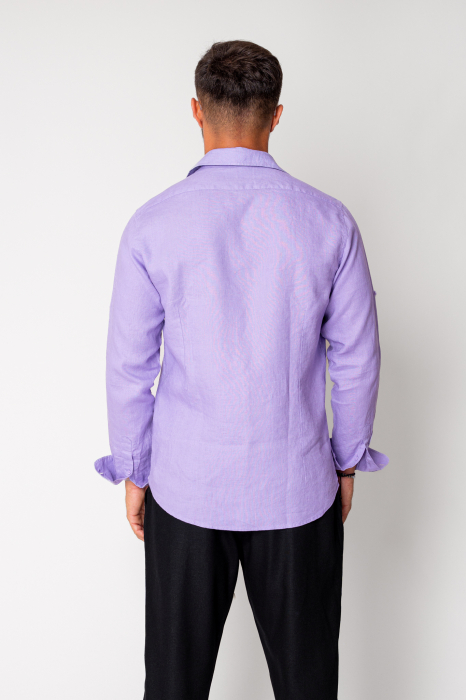 Camasa din 100% In Mauve [3]
