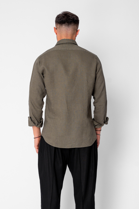 Camasa dIn 100% In Premium Dark Green [3]