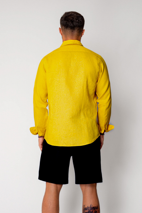 Camasa din 100% In Yellow Mustard [2]