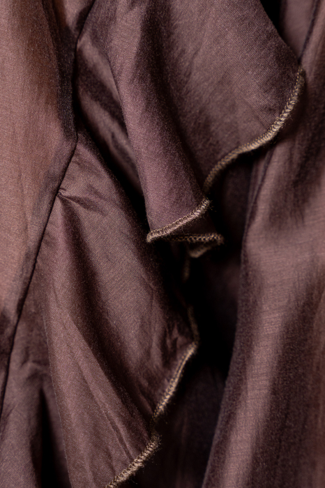 Women's shirt with ruffles Brown [4]