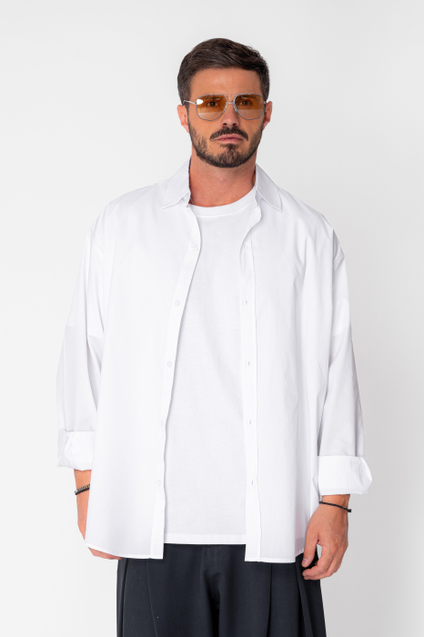 Camasa Oversized din bumbac White